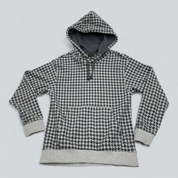 Adidas Ivy Park Beyonce Gray Black Hoodie Sweatshirt Hooded Pullover Men's XS - Picture 2 of 13